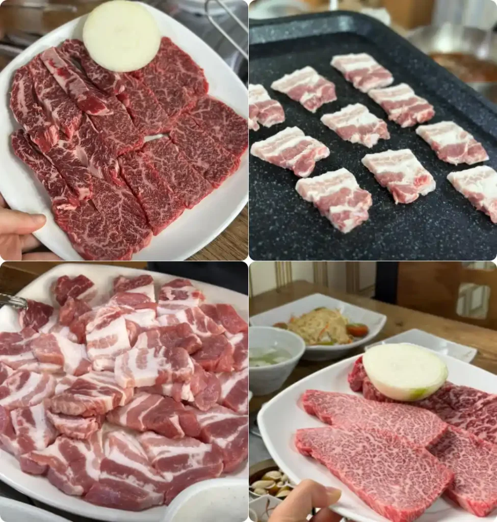 봉암식당 메뉴 사진들