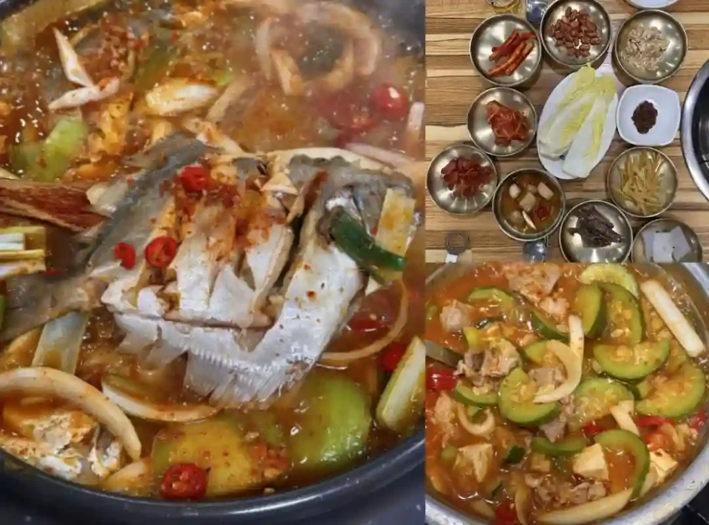 전주식당 일부 메뉴 사진 모음