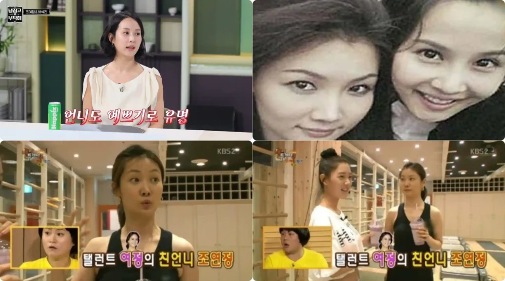 조여정 언니 조연정 이미지