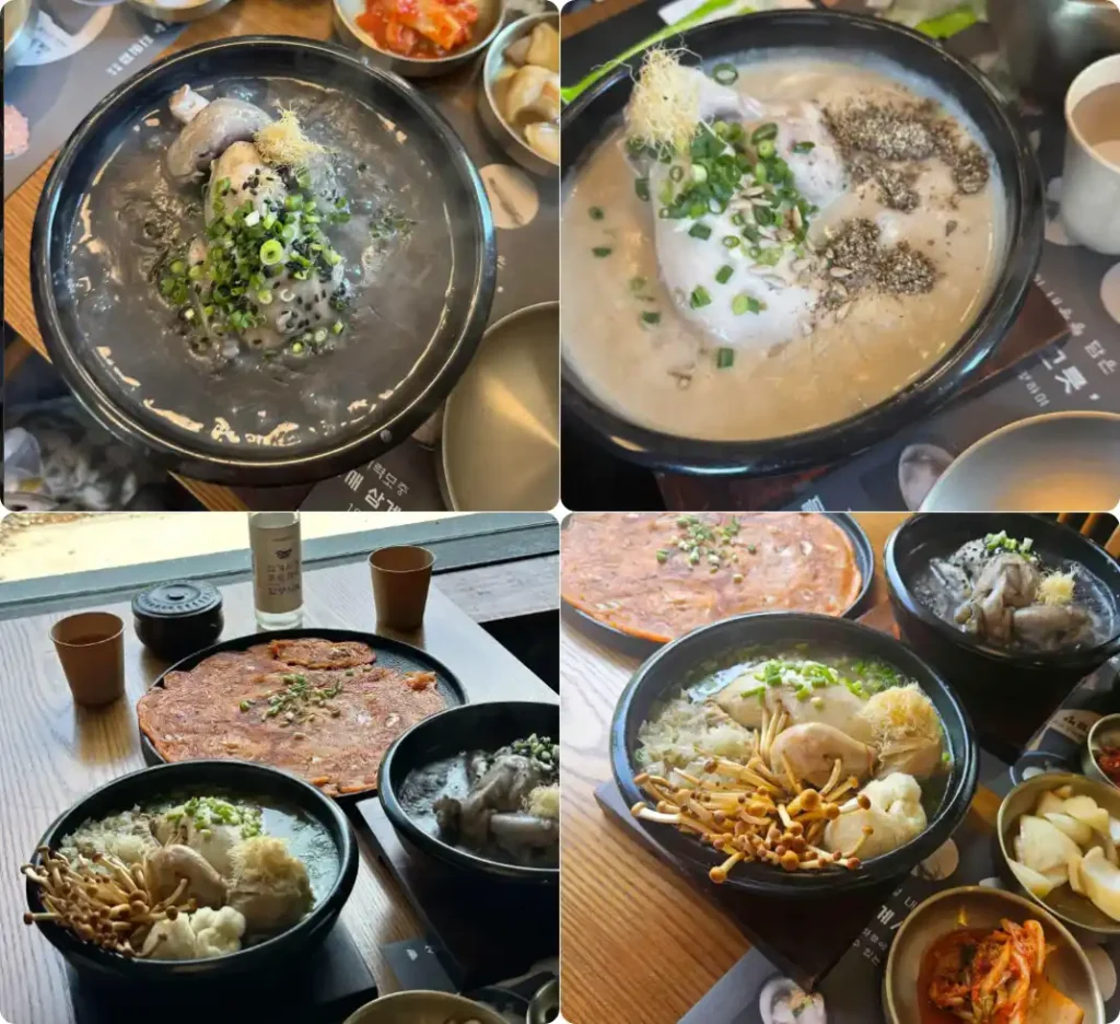 생생정보통 담양 삼계사계 메뉴 사진들