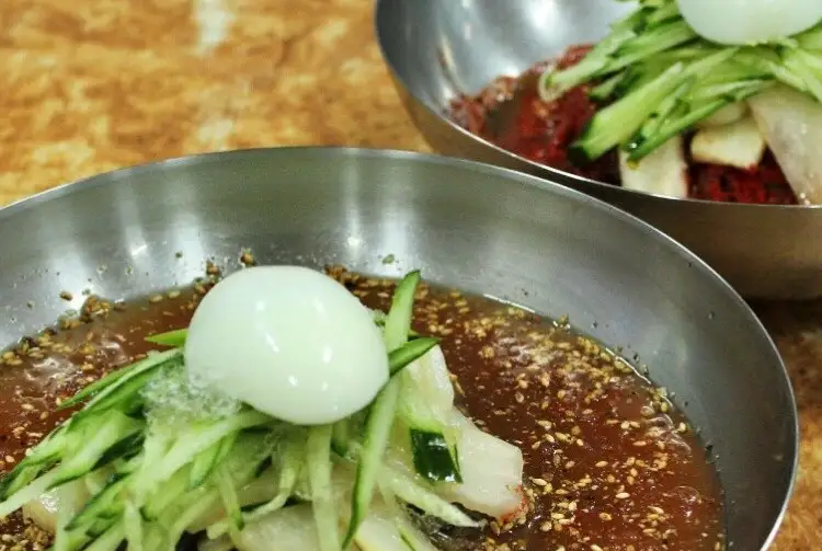골목냉면 메뉴 사진