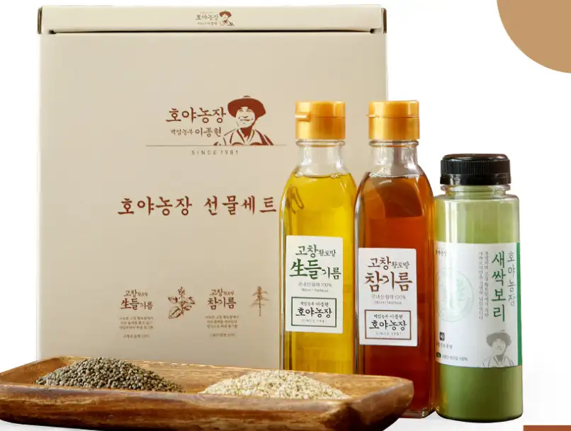 6시내고향 고창 호야농장 생들기름, 180ml·300ml 가격과 택배 주문