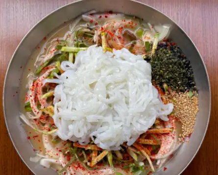 황학동 괸당 메뉴 제주식물회 사진
