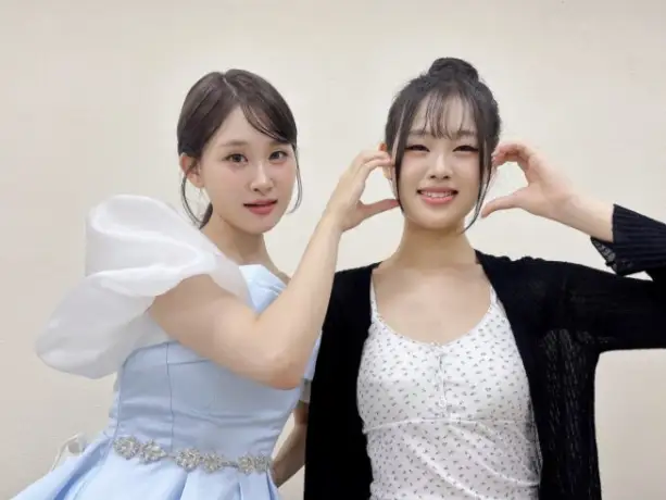 진소리와 김다현 사진