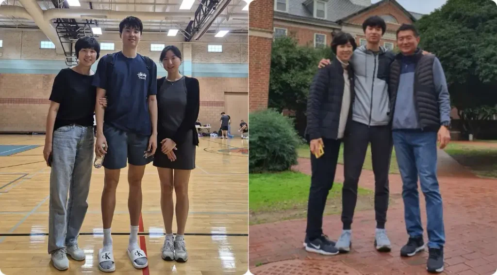 이현중 가족 사진