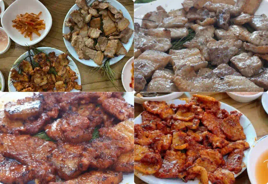 솔잎 숯불구이 이미지