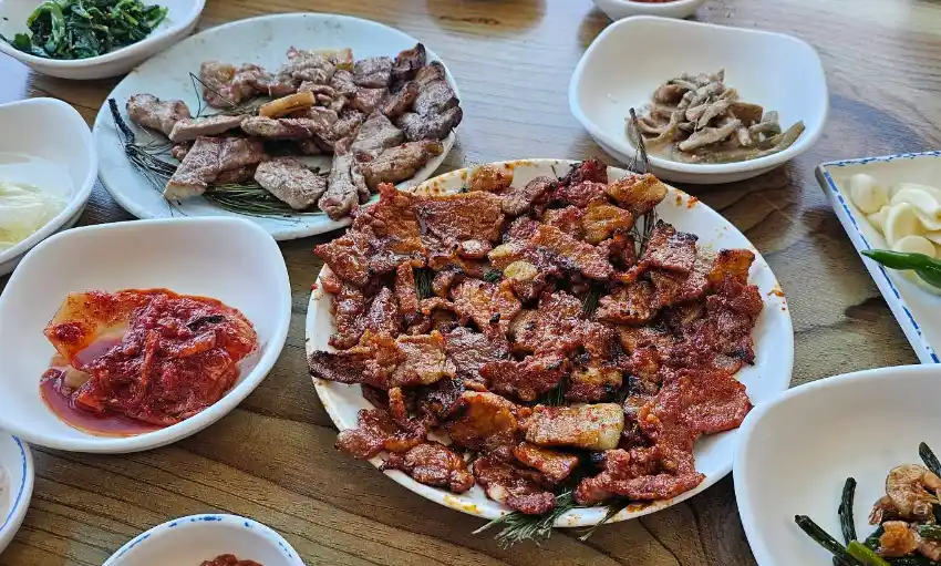 솔잎 숯불구이 이미지